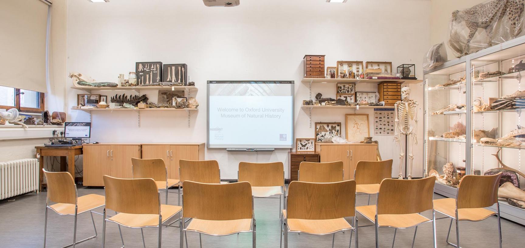 Seminar room Oxford University Museum of Natural History