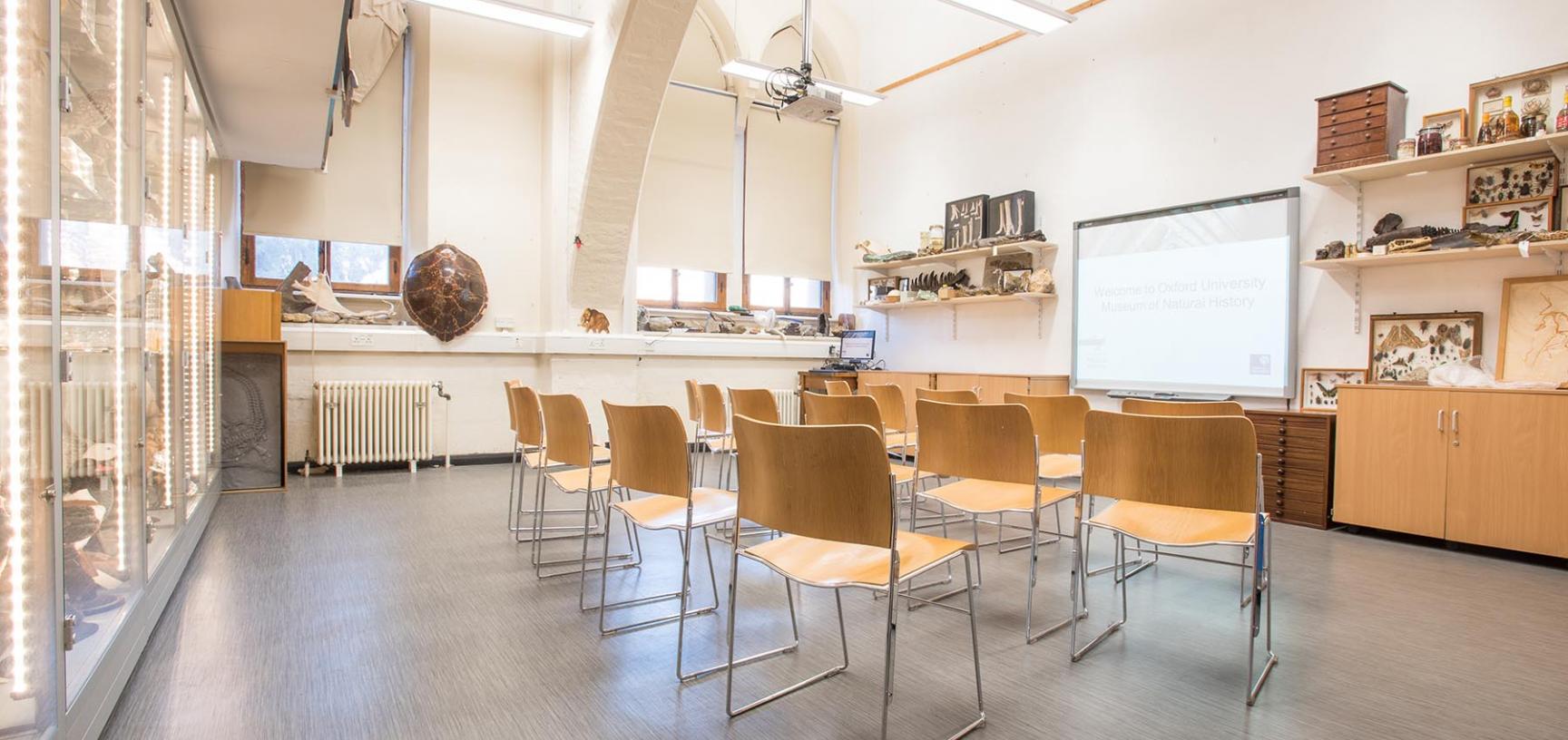 Seminar room Oxford University Museum of Natural History