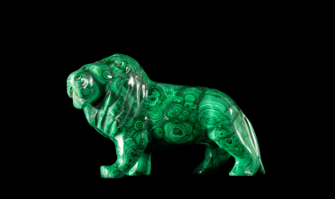 Malachite carving