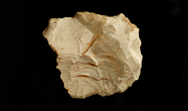 Upper Palaeolithic flint flake.