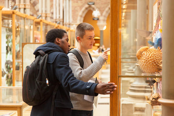 Secondary schools young people at the Museum