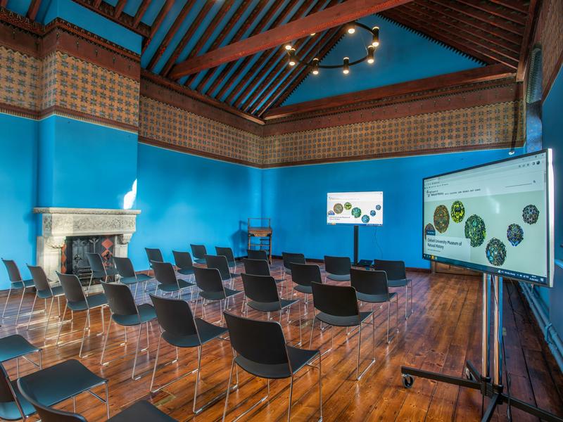 The Westwood Room set up for a presentation