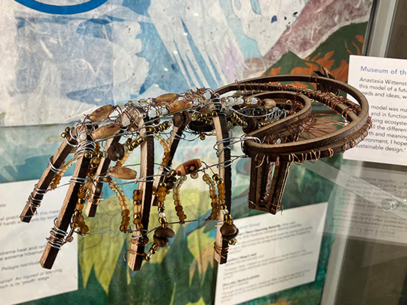 Model of a museum of the future