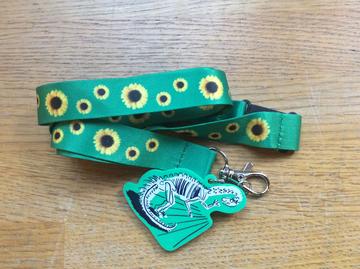 Sunflower lanyard in oum